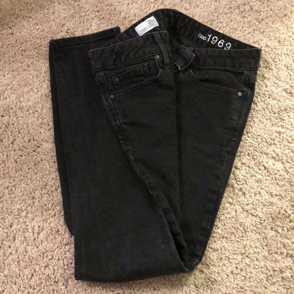 Gap Black denim Jeans